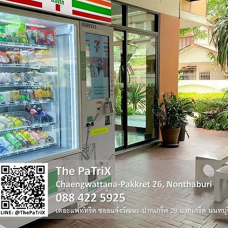 The Patrix Chaengwattana Aparthotel Nonthaburi Exterior foto