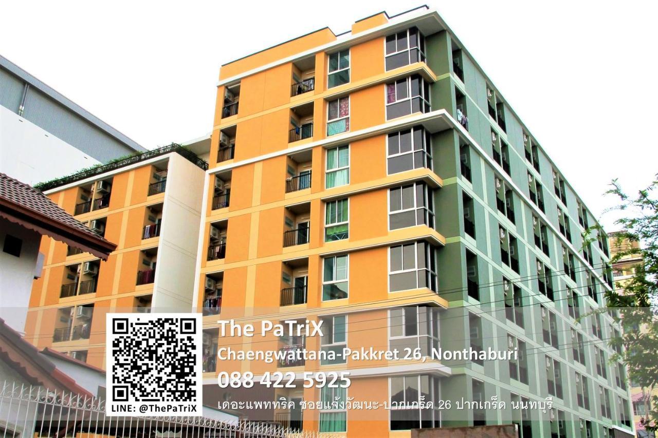 The Patrix Chaengwattana Aparthotel Nonthaburi Exterior foto