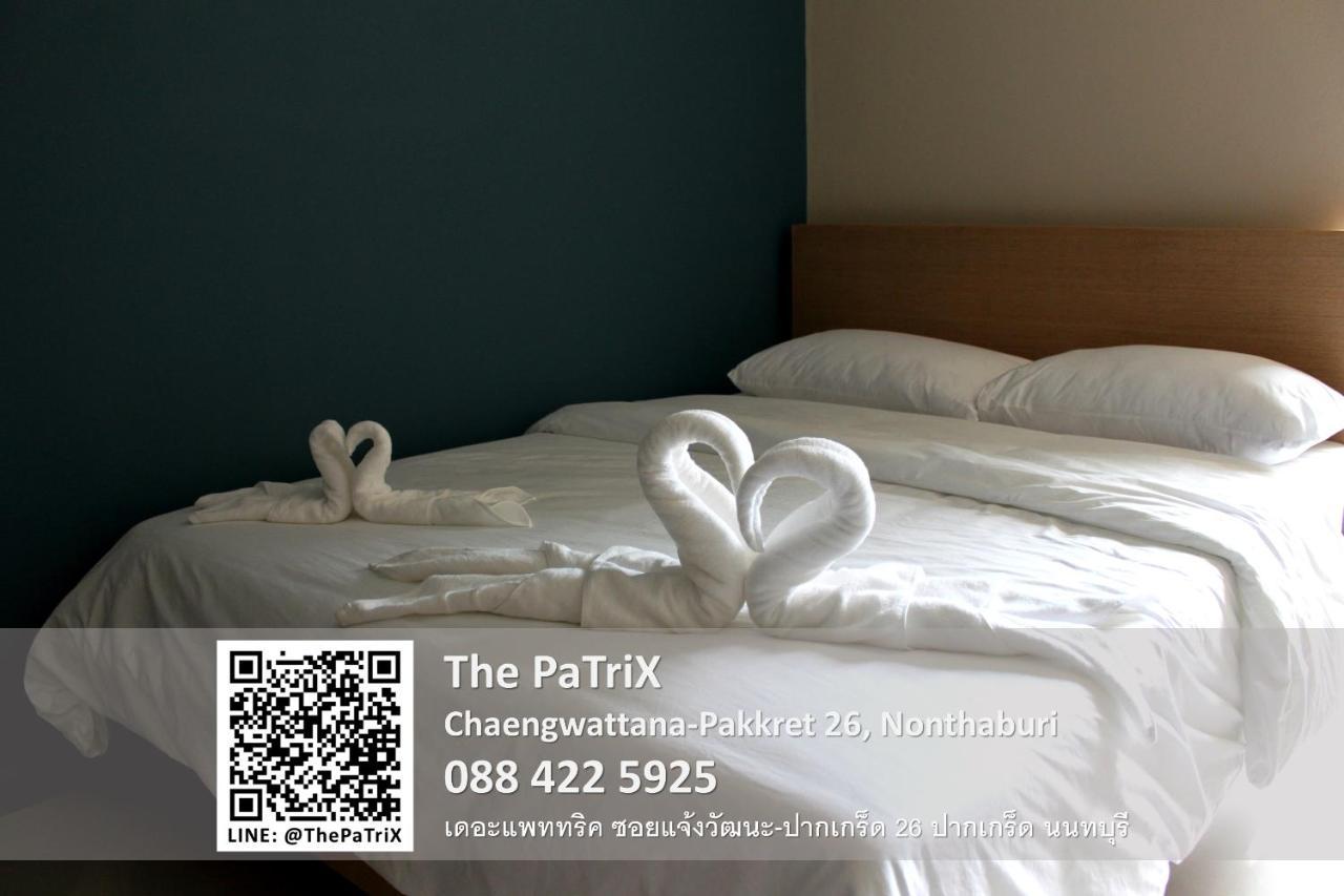 The Patrix Chaengwattana Aparthotel Nonthaburi Exterior foto