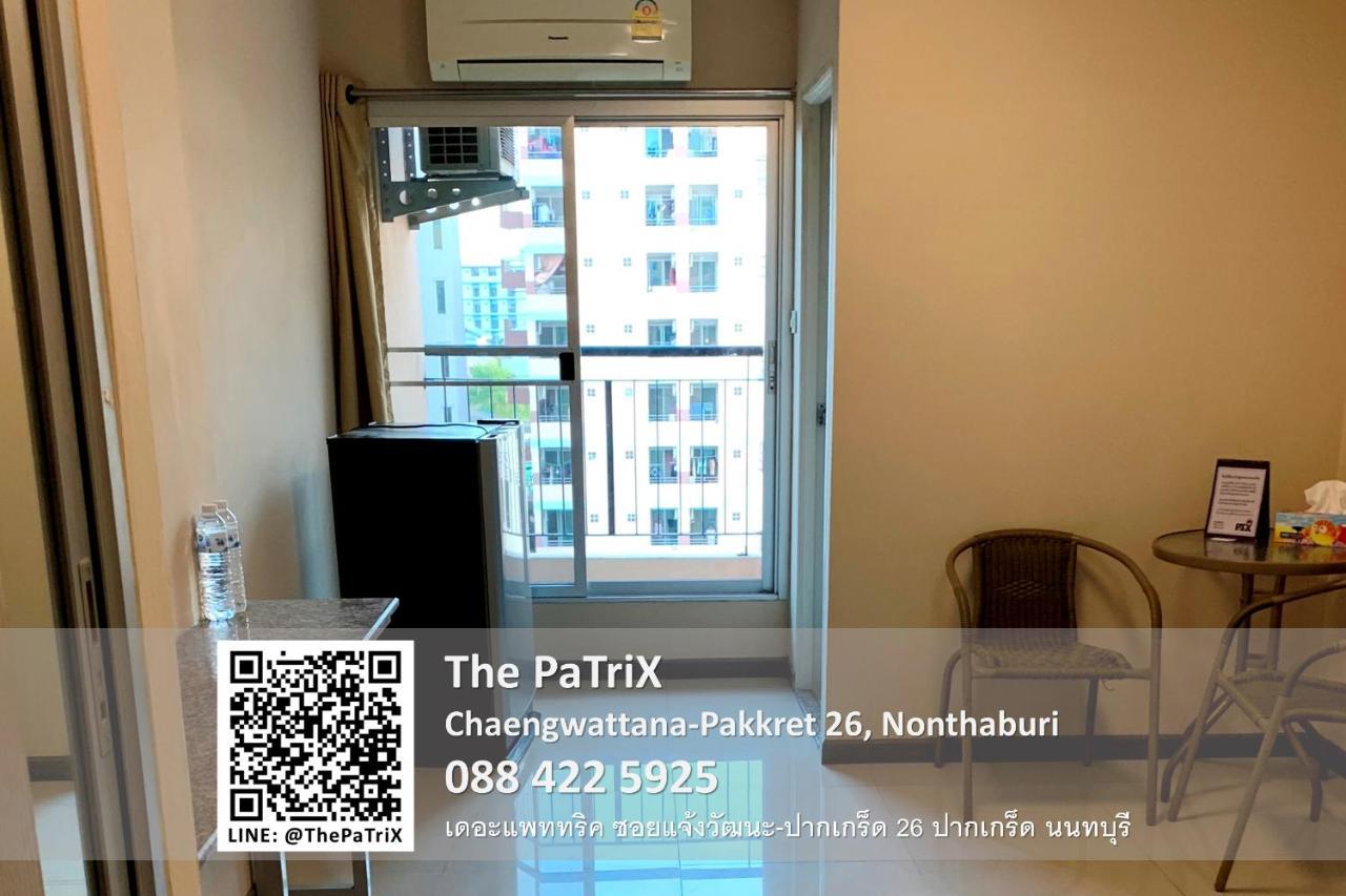 The Patrix Chaengwattana Aparthotel Nonthaburi Exterior foto