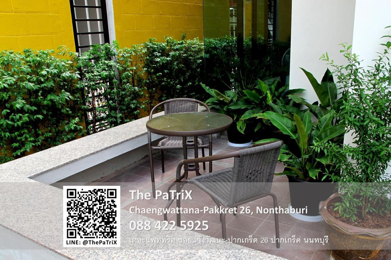The Patrix Chaengwattana Aparthotel Nonthaburi Exterior foto