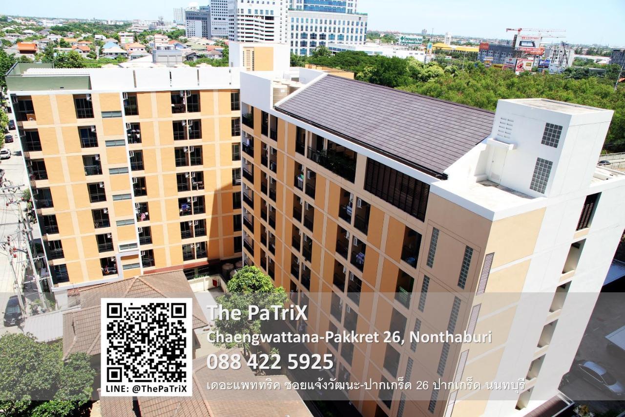 The Patrix Chaengwattana Aparthotel Nonthaburi Exterior foto