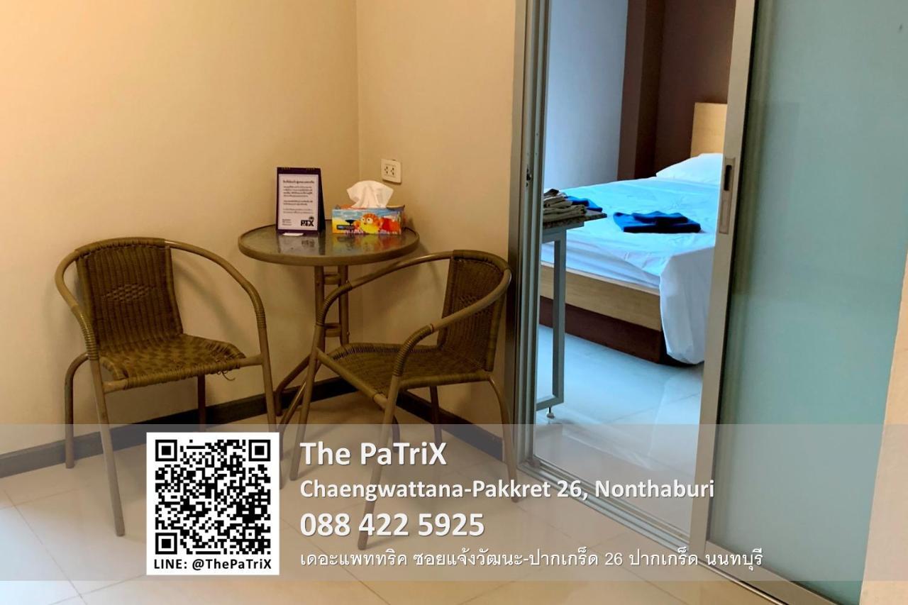 The Patrix Chaengwattana Aparthotel Nonthaburi Exterior foto