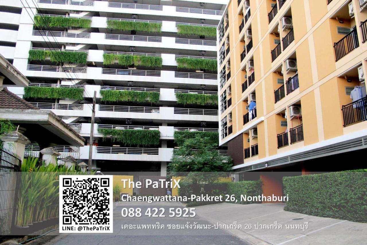 The Patrix Chaengwattana Aparthotel Nonthaburi Exterior foto